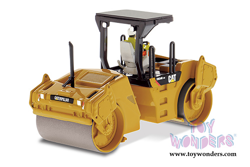 Diecast Masters - Caterpillar CB-534D XW Vibratory Asphalt Compactor - Core Classics Series (1/50 scale diecast model car, Yellow) 85132